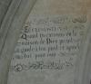 Prayer on Wall of the Walloon Chapel