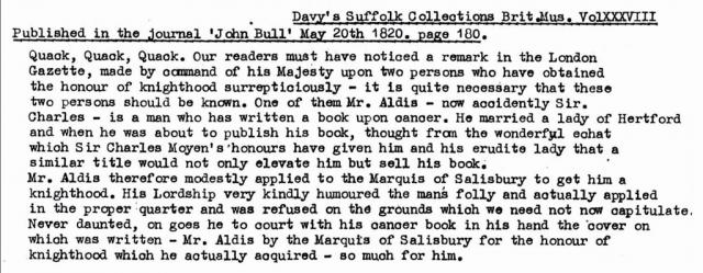 Davy's Suffolk Collections 1
